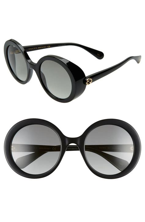 gucci 53mm round sunglasses.